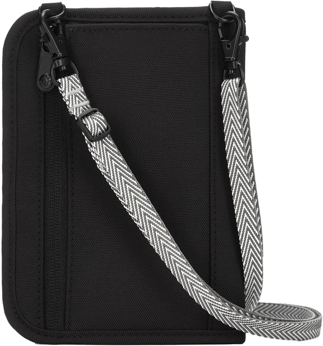 Pacsafe Rfidsafe V150 Anti-theft Blocking Compact Passport Wallet, Black - Image 3