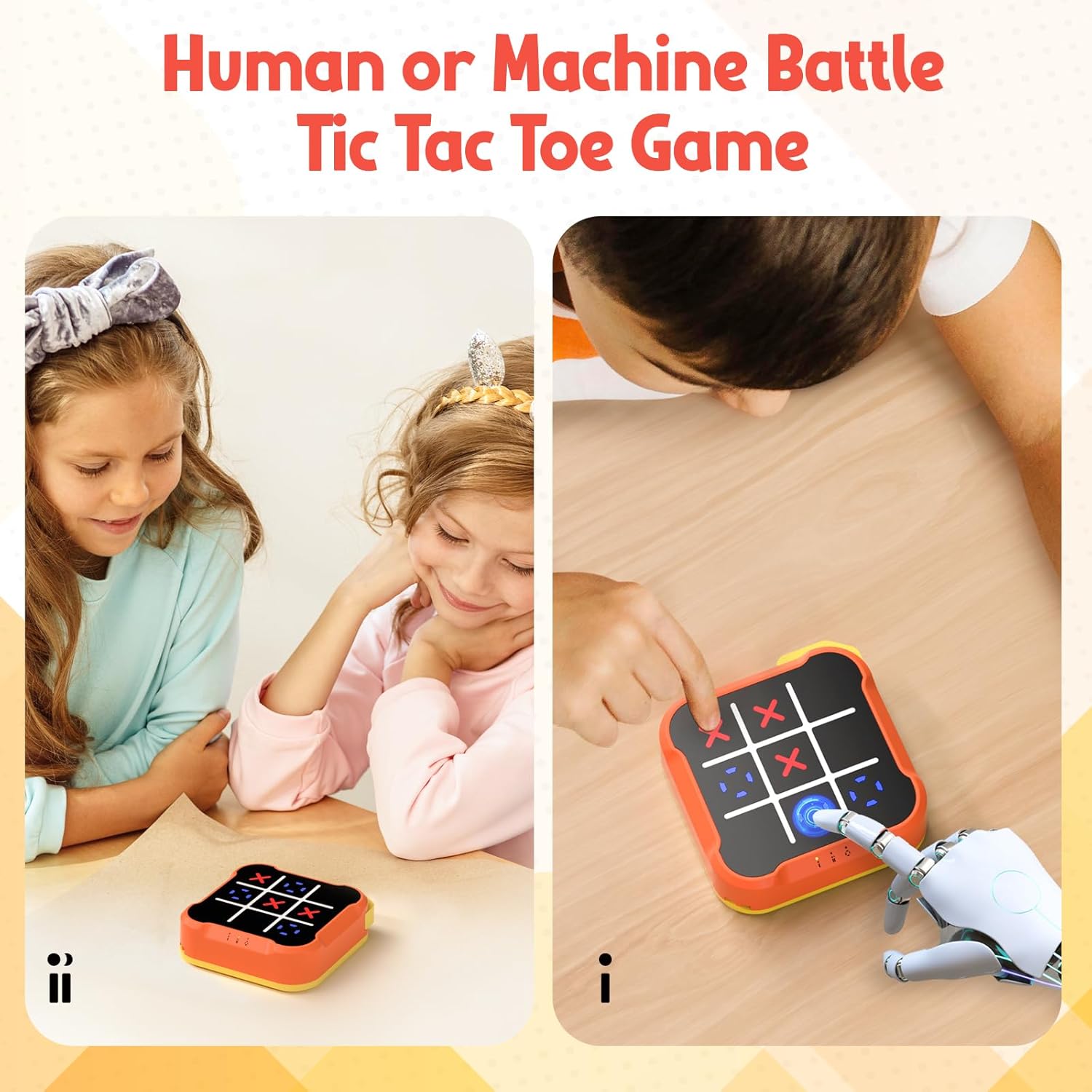 Tic Tac Toe Bolt Game, Handheld Electric Puzzle Game Console, Gift Ideal for Kids and Adults' Birthday, Electronic Board Games for Educational and Memory Growth, Portable Travel Games for Car Ride - Image 4