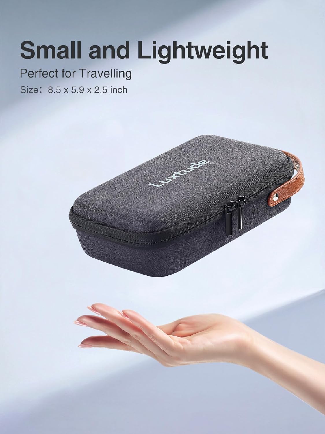 Luxtude Electronics Organizer Travel Case, Tech Organizers Travel Case, Hard Charger Organizers, Portable Cable Organizer, Travel Essentials for Charger/Mouse/Cash/Card/Pen, Tech Gifts - Image 7