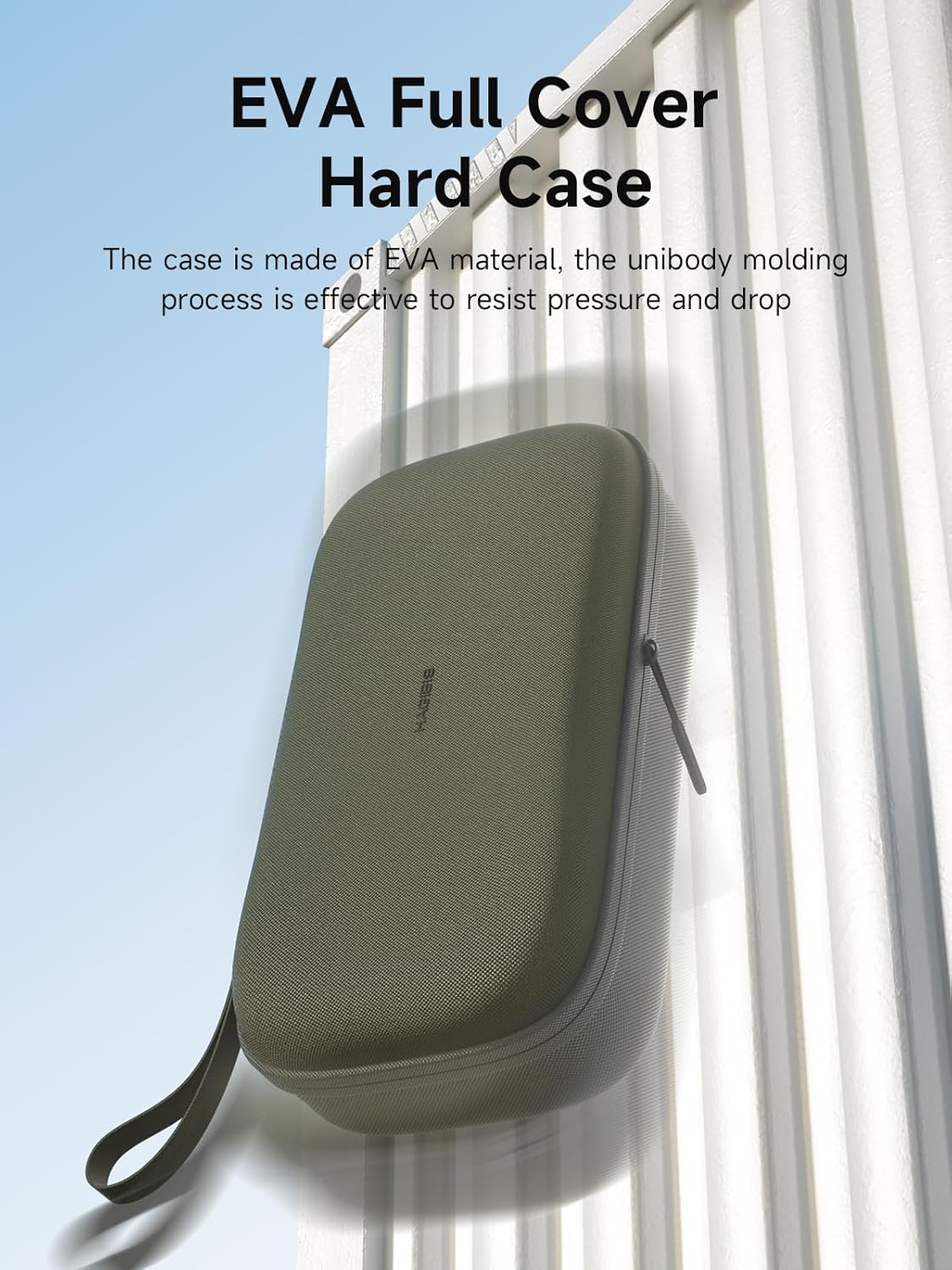 Hagibis Electronics Organizer Travel Case for Mac Mini M4/M4 Pro 2024 Portable Waterproof Carry Case for Cable, Charger, Docking Station, Power Bank, SD Card, Mouse, USB Flash Disk (Green) - Image 5