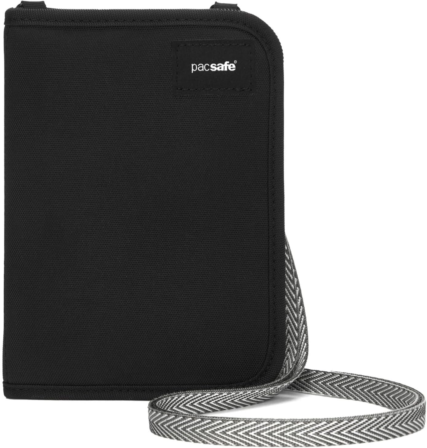 Pacsafe Rfidsafe V150 Anti-theft Blocking Compact Passport Wallet, Black